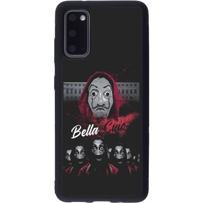 Hülle Samsung Galaxy S20 - Silikon schwarz Bella Ciao