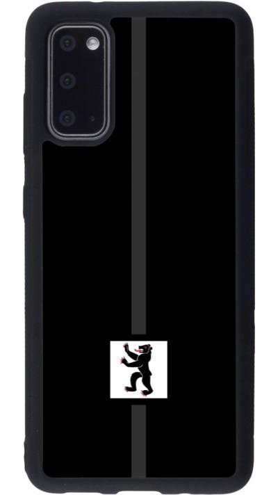 Samsung Galaxy S20 Case Hülle - Silikon schwarz Kanton AI schwarz