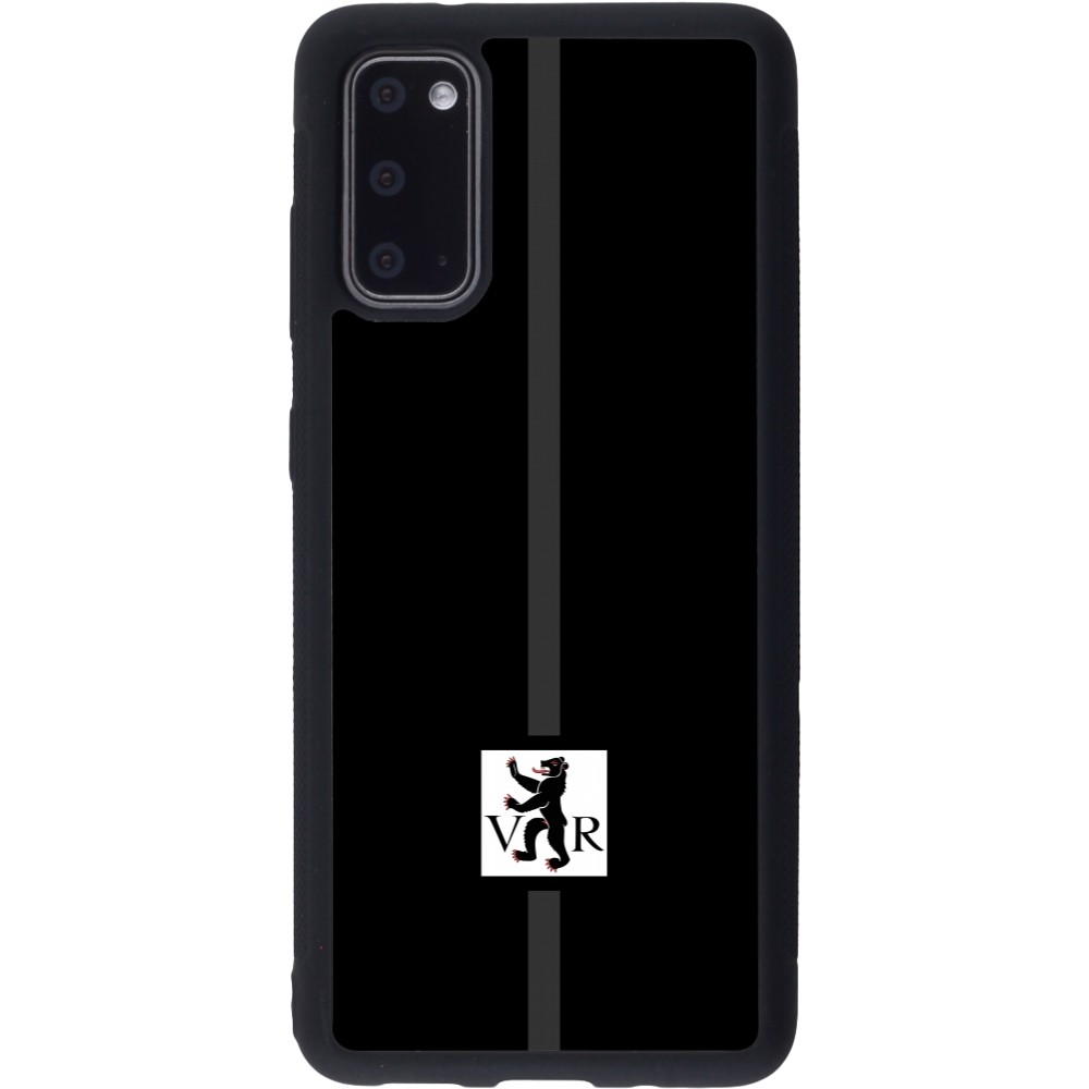 Samsung Galaxy S20 Case Hülle - Silikon schwarz Kanton AR schwarz