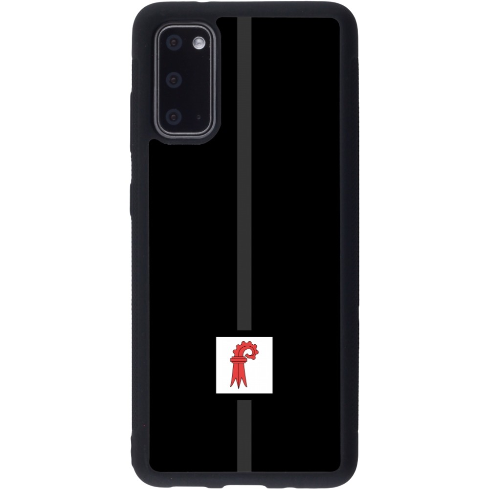 Samsung Galaxy S20 Case Hülle - Silikon schwarz Kanton BL schwarz