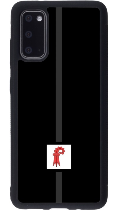 Samsung Galaxy S20 Case Hülle - Silikon schwarz Kanton BL schwarz