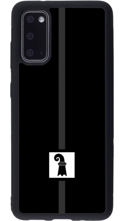 Samsung Galaxy S20 Case Hülle - Silikon schwarz Kanton BS schwarz
