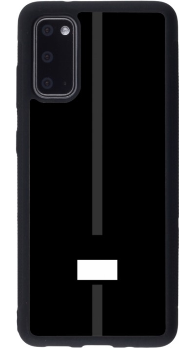 Samsung Galaxy S20 Case Hülle - Silikon schwarz Kanton FR schwarz