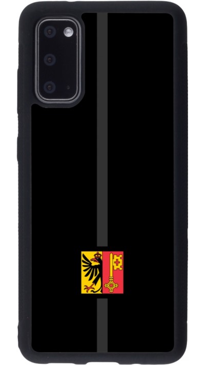 Samsung Galaxy S20 Case Hülle - Silikon schwarz Kanton GE schwarz