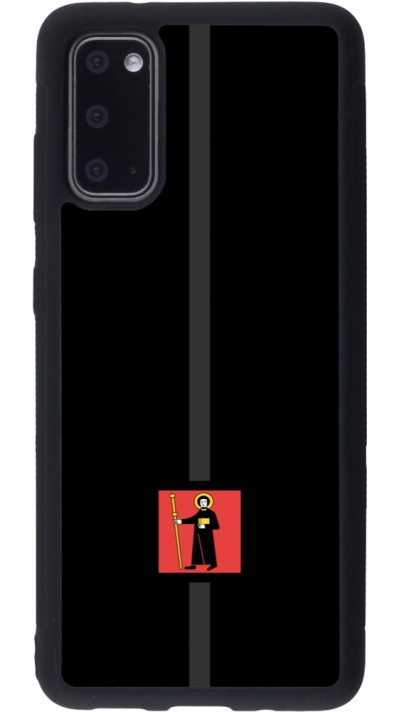 Samsung Galaxy S20 Case Hülle - Silikon schwarz Kanton GL schwarz