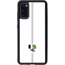 Samsung Galaxy S20 Case Hülle - Silikon schwarz Kanton GR weiss