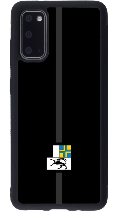 Samsung Galaxy S20 Case Hülle - Silikon schwarz Kanton GR schwarz