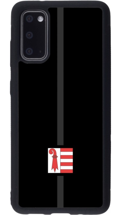Samsung Galaxy S20 Case Hülle - Silikon schwarz Kanton JU schwarz
