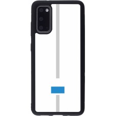 Samsung Galaxy S20 Case Hülle - Silikon schwarz Kanton LU weiss