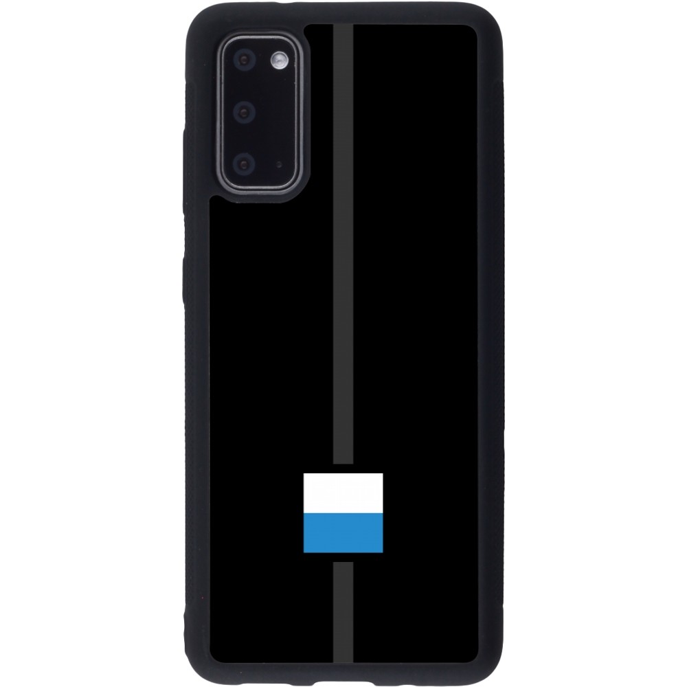 Samsung Galaxy S20 Case Hülle - Silikon schwarz Kanton LU schwarz