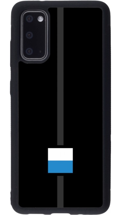 Samsung Galaxy S20 Case Hülle - Silikon schwarz Kanton LU schwarz