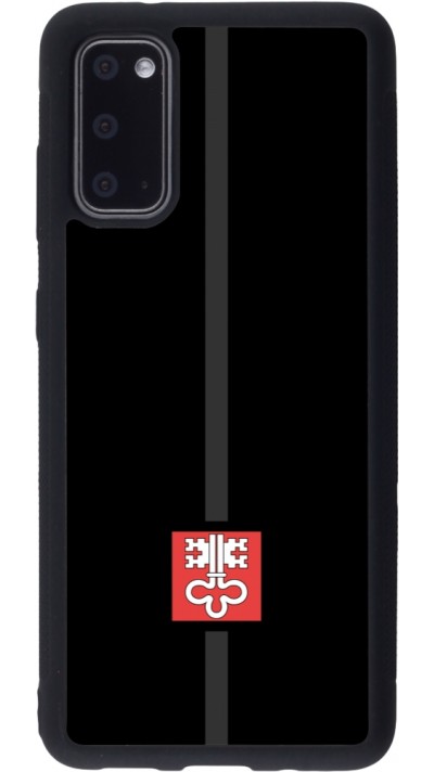 Samsung Galaxy S20 Case Hülle - Silikon schwarz Kanton NW schwarz
