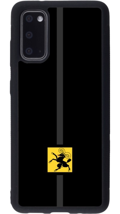 Samsung Galaxy S20 Case Hülle - Silikon schwarz Kanton SH schwarz