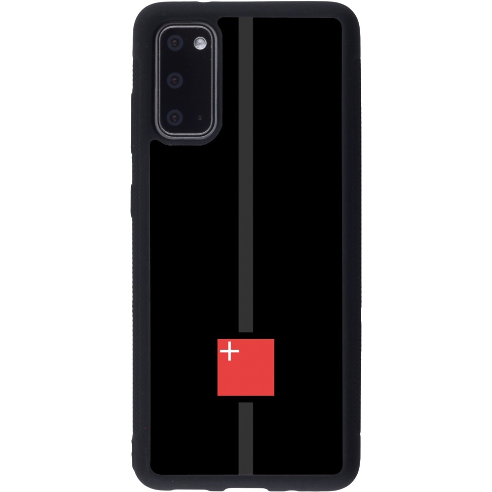 Samsung Galaxy S20 Case Hülle - Silikon schwarz Kanton SZ schwarz