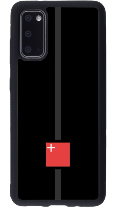 Samsung Galaxy S20 Case Hülle - Silikon schwarz Kanton SZ schwarz
