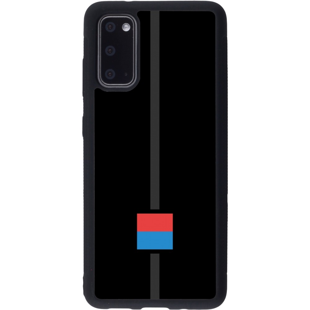 Samsung Galaxy S20 Case Hülle - Silikon schwarz Kanton TI schwarz