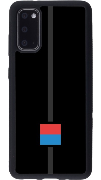 Samsung Galaxy S20 Case Hülle - Silikon schwarz Kanton TI schwarz
