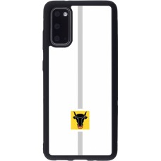 Samsung Galaxy S20 Case Hülle - Silikon schwarz Kanton UR weiss