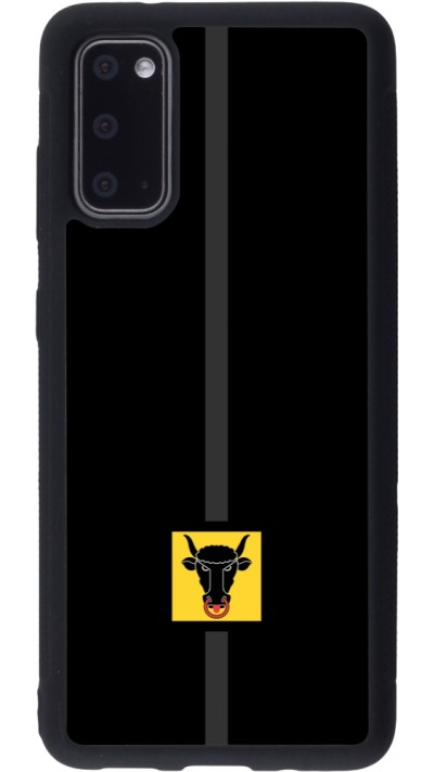 Samsung Galaxy S20 Case Hülle - Silikon schwarz Kanton UR schwarz