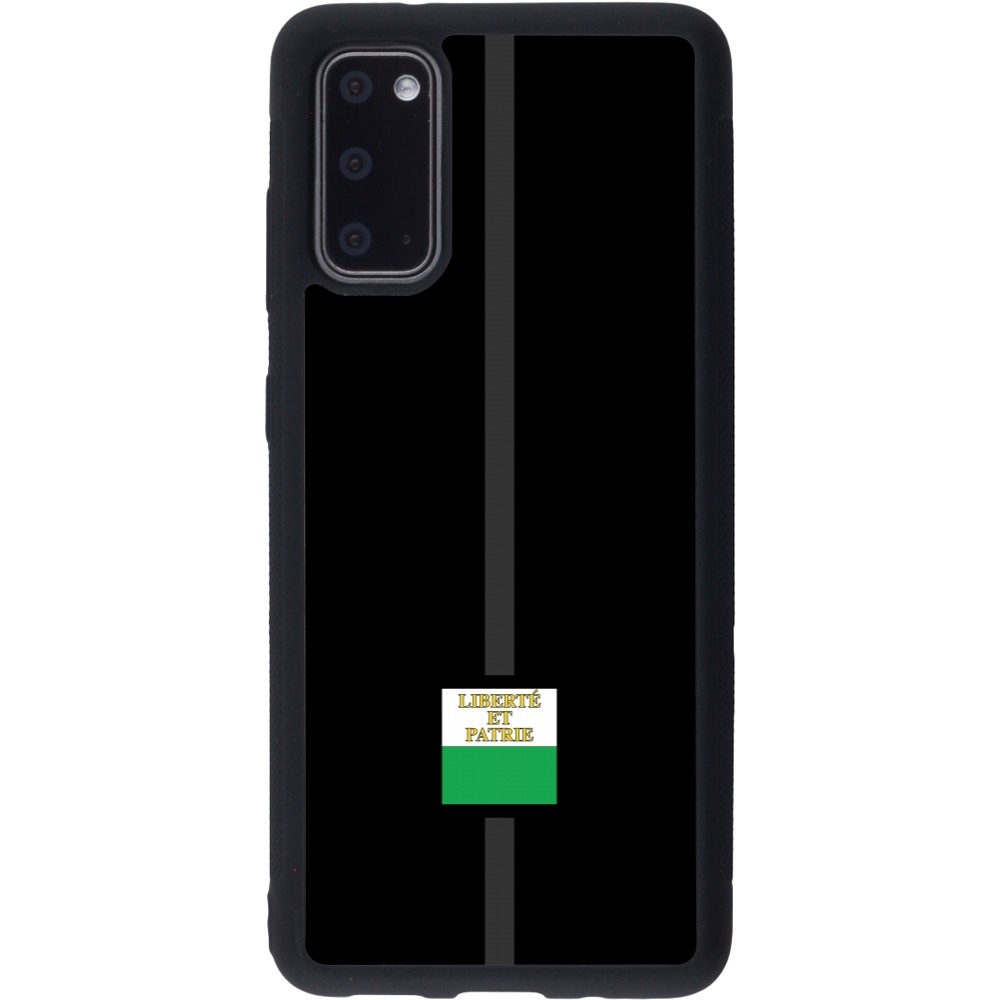 Samsung Galaxy S20 Case Hülle - Silikon schwarz Kanton VD schwarz