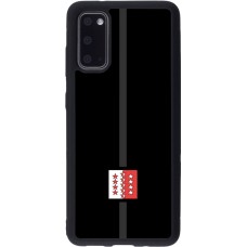 Samsung Galaxy S20 Case Hülle - Silikon schwarz Kanton VS schwarz