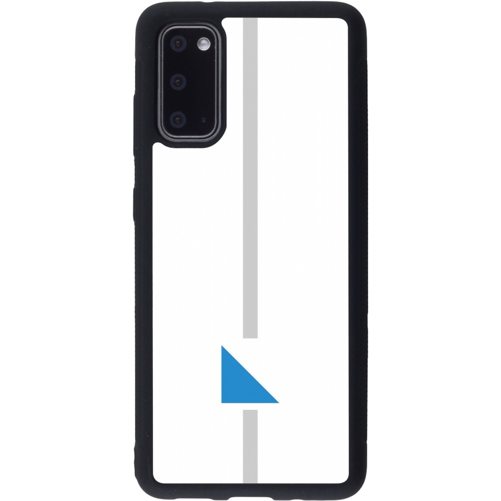 Samsung Galaxy S20 Case Hülle - Silikon schwarz Kanton ZH weiss