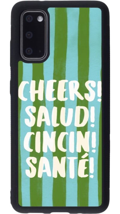 Coque Samsung Galaxy S20 - Silicone rigide noir Cheers 2026