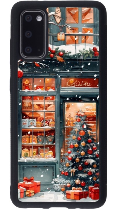 Coque Samsung Galaxy S20 - Silicone rigide noir Christmas 25 Xmas Shop
