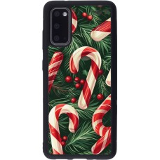 Coque Samsung Galaxy S20 - Silicone rigide noir Christmas 25 Xmas Stick