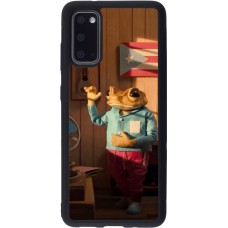 Coque Samsung Galaxy S20 - Silicone rigide noir Dancing frog DTMF