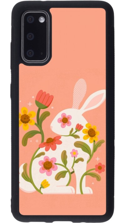 Coque Samsung Galaxy S20 - Silicone rigide noir Easter 2026 Rabbit collage