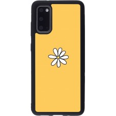 Samsung Galaxy S20 Case Hülle - Silikon schwarz Easter 2023 daisy