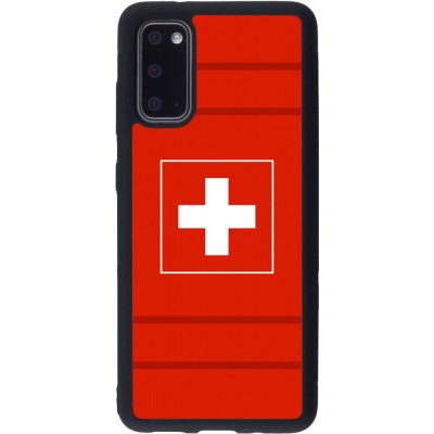 Hülle Samsung Galaxy S20 - Silikon schwarz Euro 2020 Switzerland