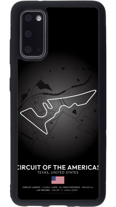 Coque Samsung Galaxy S20 - Silicone rigide noir F1 Track 2025 United States