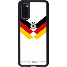 Coque Samsung Galaxy S20 - Silicone rigide noir Maillot de football Allemagne 2026 personnalisable