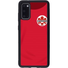 Samsung Galaxy S20 Case Hülle - Silikon schwarz Kanada 2022 personalisierbares Fussballtrikot