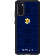 Coque Samsung Galaxy S20 - Silicone rigide noir Maillot de football Ecosse 2026 personnalisable