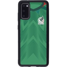 Samsung Galaxy S20 Case Hülle - Silikon schwarz Mexiko 2022 personalisierbares Fussballtrikot