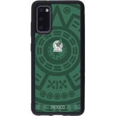 Coque Samsung Galaxy S20 - Silicone rigide noir Maillot de football Mexique 2026 personnalisable