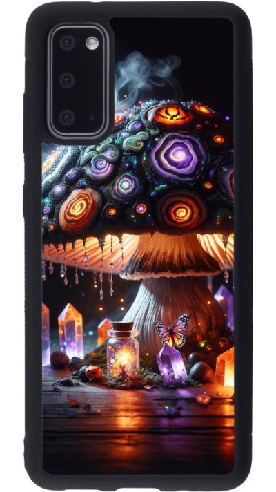 Samsung Galaxy S20 Case Hülle - Silikon schwarz Halloween Zaubertrank Magie