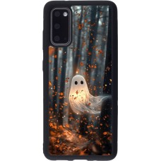 Coque Samsung Galaxy S20 - Silicone rigide noir Halloween 2025 Ghost in the forest