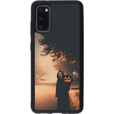 Coque Samsung Galaxy S20 - Silicone rigide noir Halloween 2025 Scream