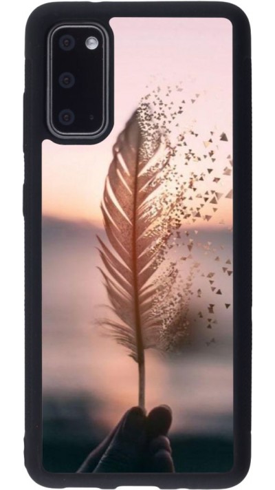 Coque Samsung Galaxy S20 - Silicone rigide noir Hello September 11 19