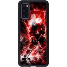 Coque Samsung Galaxy S20 - Silicone rigide noir Hockey World Championship Player