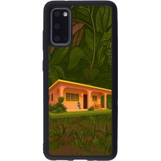 Coque Samsung Galaxy S20 - Silicone rigide noir Benitos house DTMF