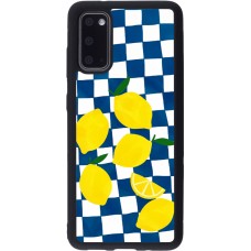 Coque Samsung Galaxy S20 - Silicone rigide noir Illustration lemons 2026