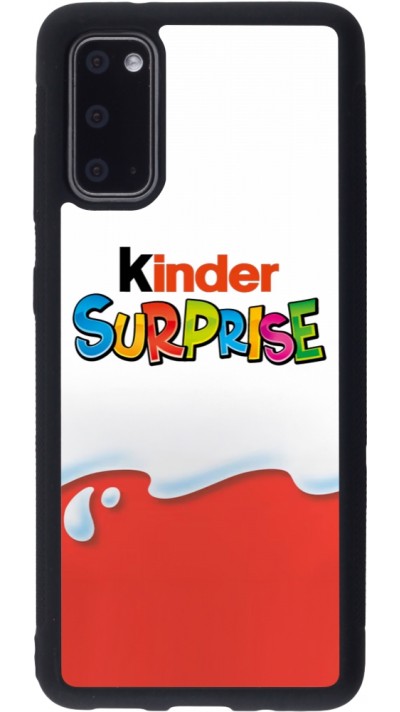Samsung Galaxy S20 Case Hülle - Silikon schwarz Kinder Surprise