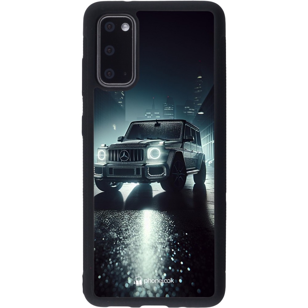 Samsung Galaxy S20 Case Hülle - Silikon schwarz Mercedes G AMG Nacht