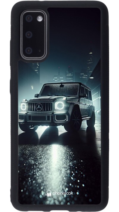 Samsung Galaxy S20 Case Hülle - Silikon schwarz Mercedes G AMG Nacht