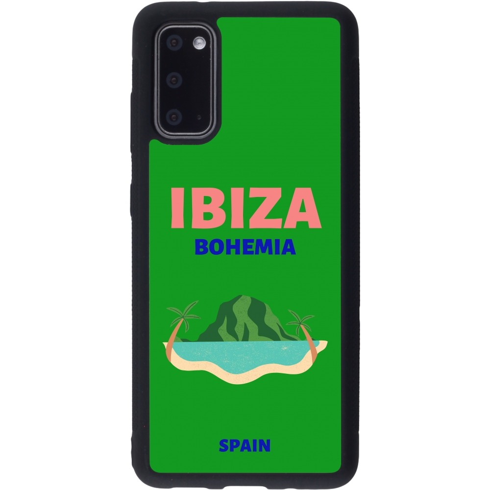 Samsung Galaxy S20 Case Hülle - Silikon schwarz Pop Summer Destination Ibiza